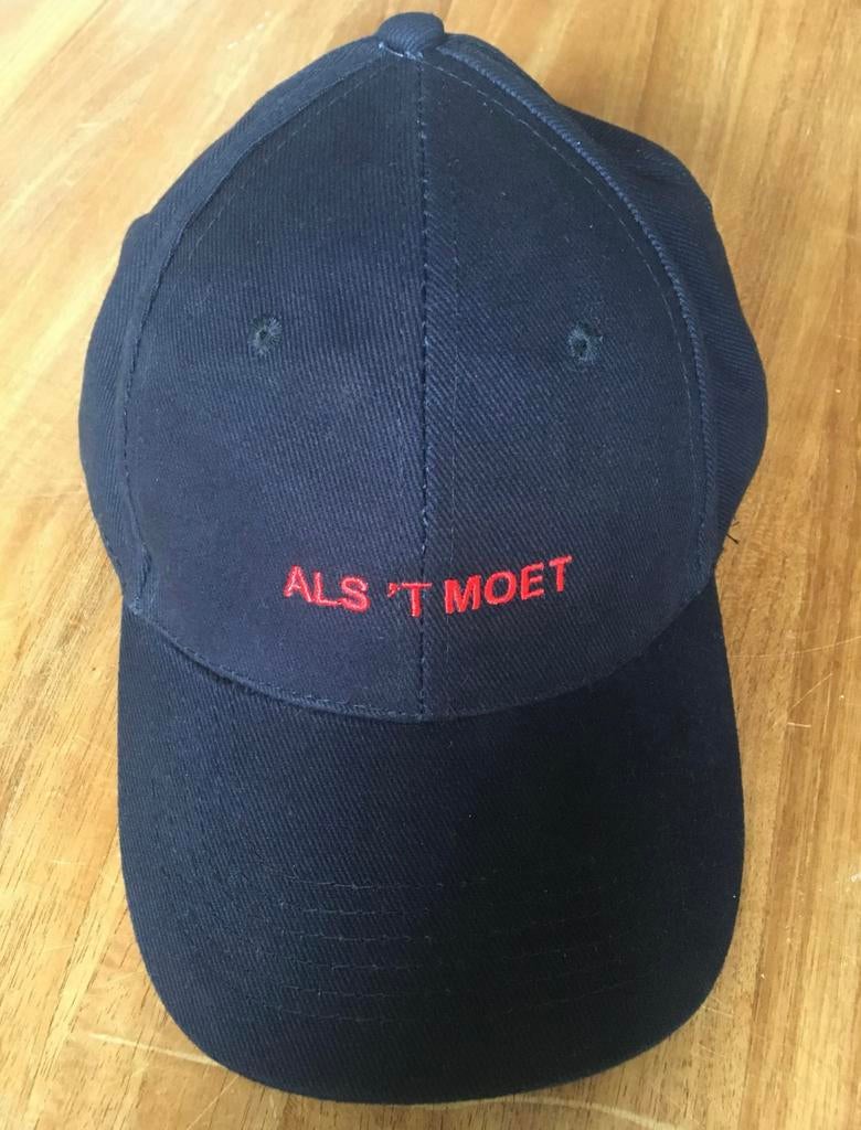 Pet / Cap Korps Nationale Reserve "ALS 'T MOET", Verzamelen, Militaria | Algemeen, Ophalen, Landmacht, Nederland, Helm of Baret