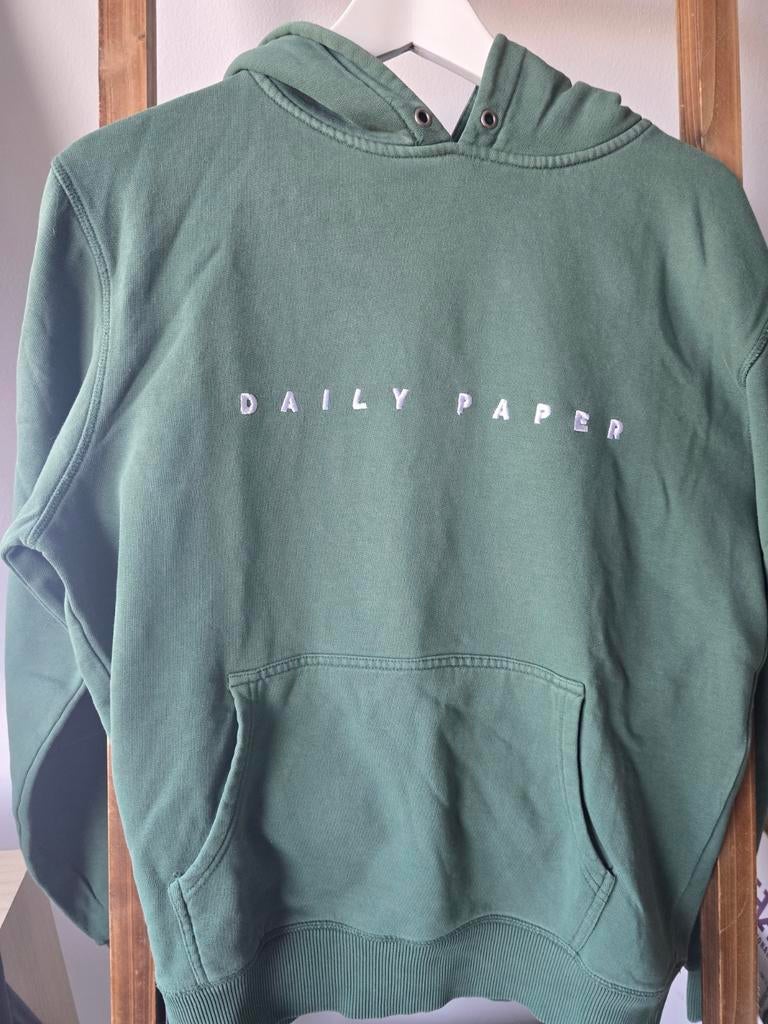 Groene Daily Paper sweater - Maat M, Daily Paper, Zo goed als nieuw, Groen, Ophalen