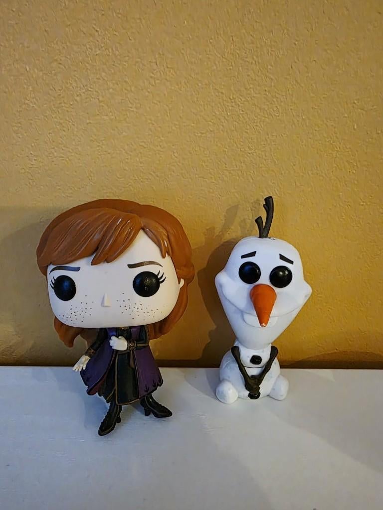 Disney Frozen Funko Pop: Anna & Olaf, Ophalen of Verzenden, Zo goed als nieuw