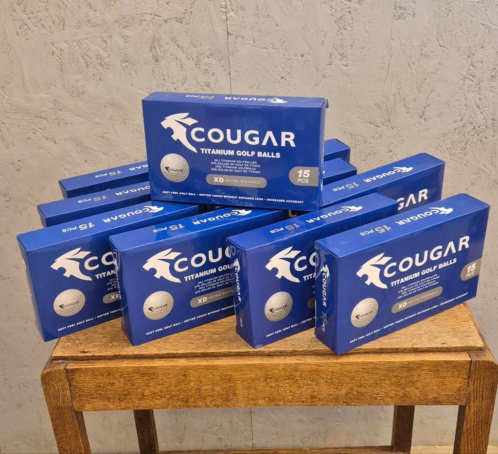 Cougar golfballen XD Extra Distance – nieuw – staffelkorting, Sport en Fitness, Ophalen of Verzenden, Nieuw, Bal(len), Overige merken