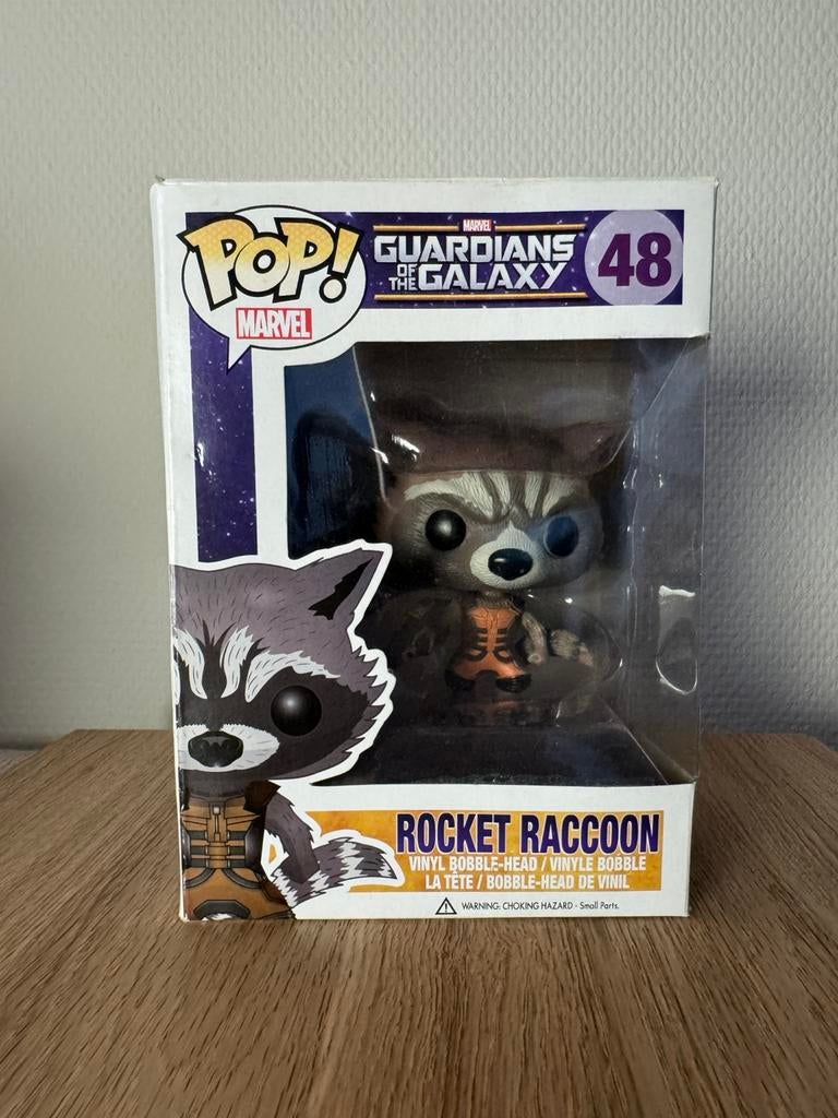 Funko Pop Rocket Raccoon 48, Verzamelen, Ophalen of Verzenden, Zo goed als nieuw