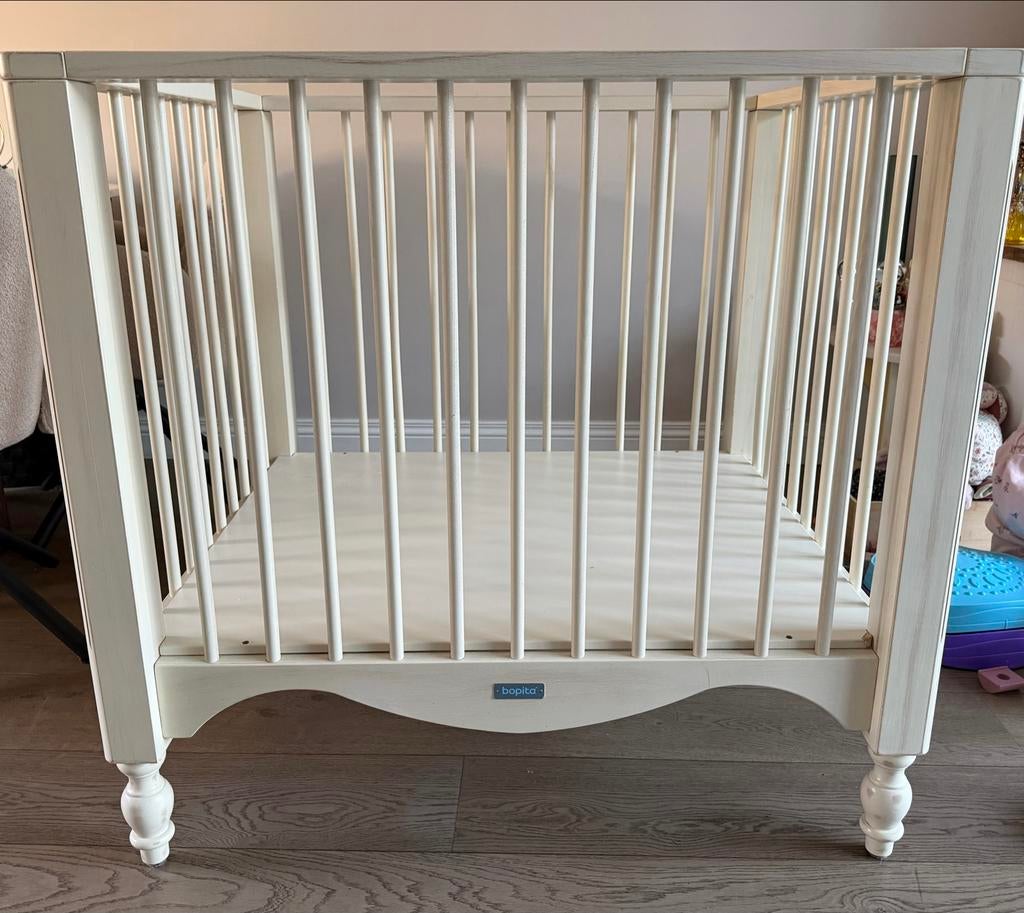 BOPITA Belle Box - Crème White Wash, Ophalen, Zo goed als nieuw, Rechthoekig, In hoogte verstelbaar