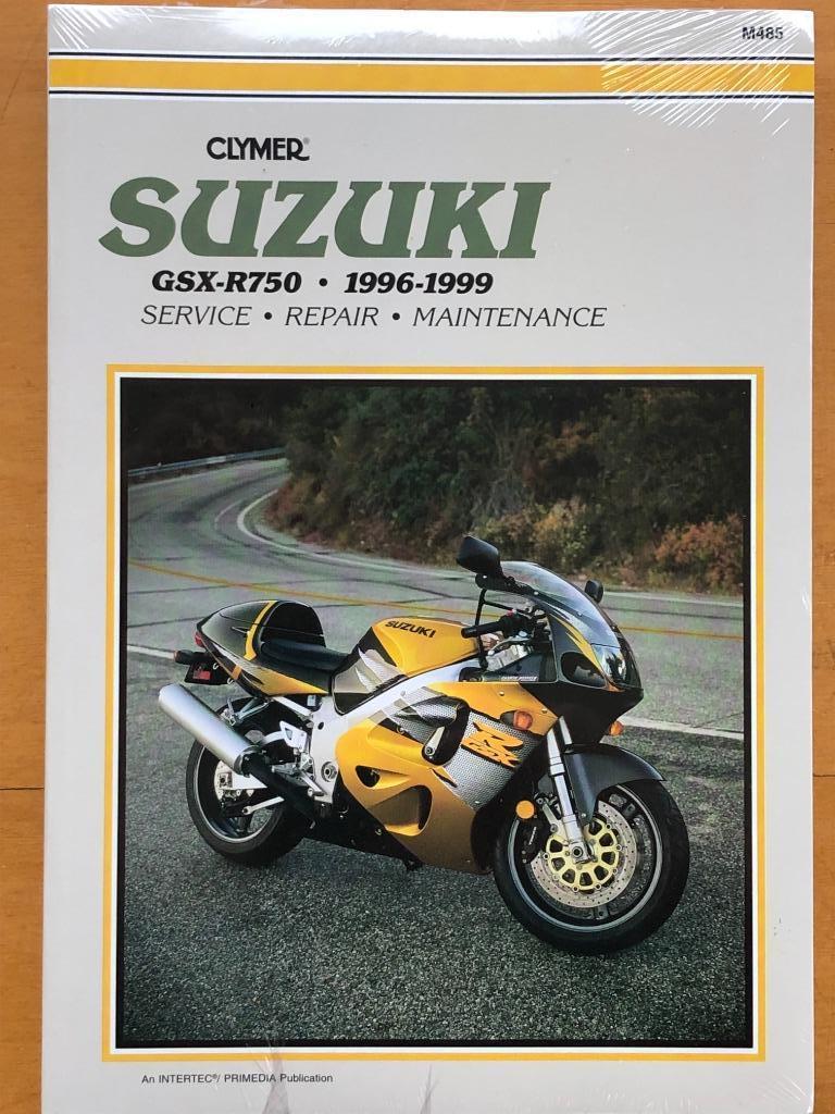 werkplaatshandboek SUZUKI GSX R750 1996-1999 CLYMER manual, Motoren, Handleidingen en Instructieboekjes, Suzuki, Ophalen of Verzenden