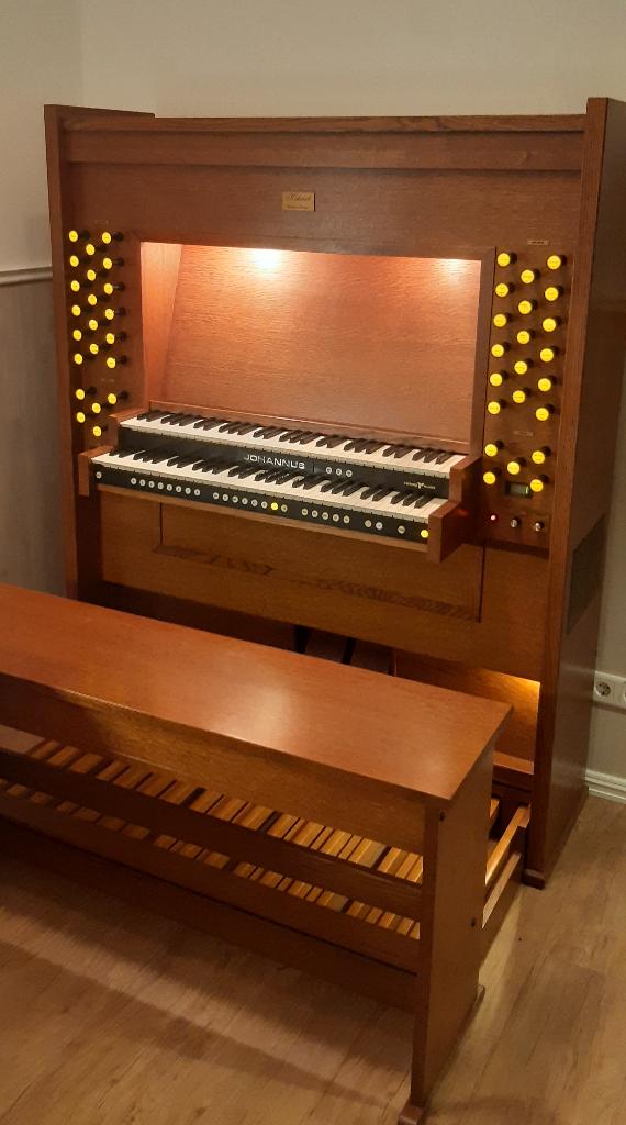 Johannus Kabinet Exclusive Design, Ophalen, Zo goed als nieuw, 2 klavieren, Orgel