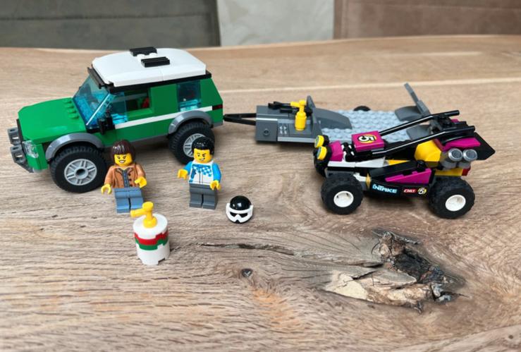 Lego 60288 Racebuggytransport, Ophalen of Verzenden, Zo goed als nieuw