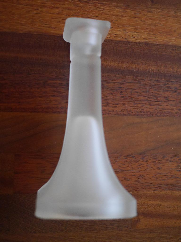 kandelaar, art deco, persglas  Leerdam 1930, Ophalen of Verzenden