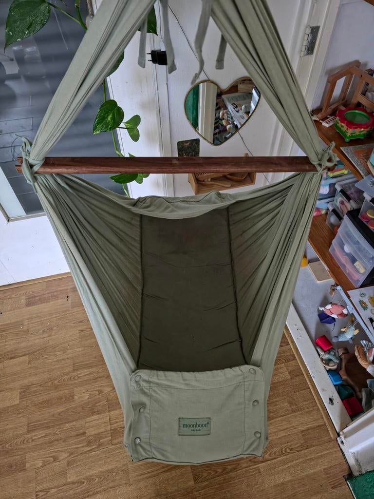 Moonboon Hangmat met Motor - Complete Set!, Kinderen en Baby's, Babywiegjes en Ledikanten, Ophalen of Verzenden, Zo goed als nieuw