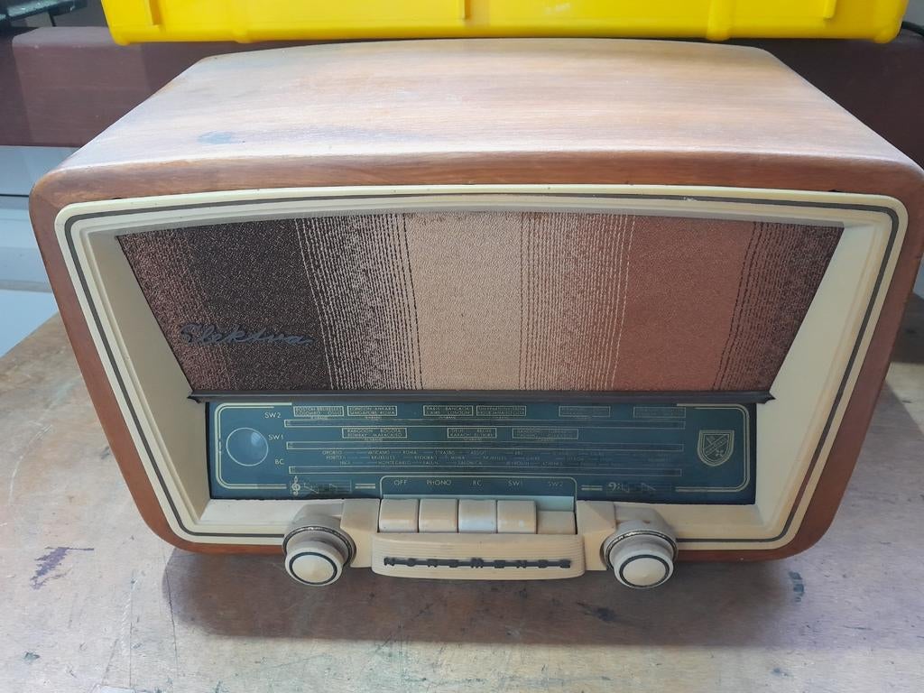 Nordmende elektra 58E buizenradio, Antiek en Kunst, Antiek | Tv's en Audio, Ophalen of Verzenden