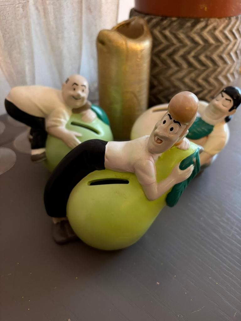 Parastone Suske & Wiske spaarpotten, Ophalen, Zo goed als nieuw, Steen, Aardewerk of Keramiek, Strip- of Tekenfilmfiguur