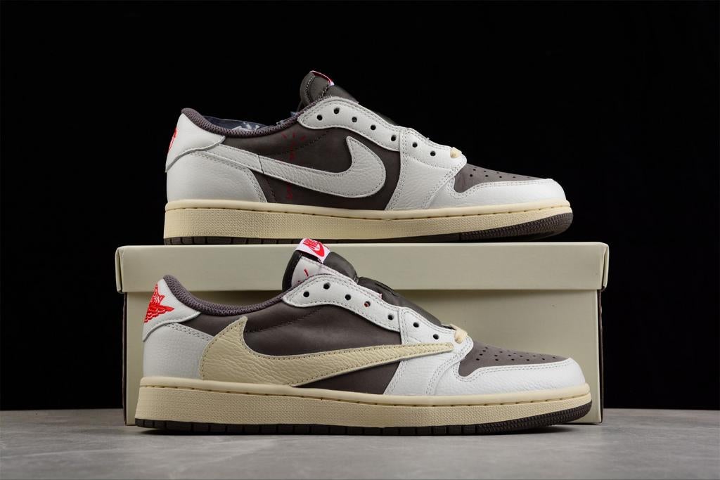 Nike Air Jordan 1 Low Travis Scott Reverse Mocha alle maten, Verzenden, Nieuw, Overige kleuren