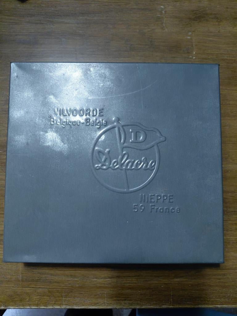 Blik Delacre, Verzamelen, Ophalen of Verzenden, Overige