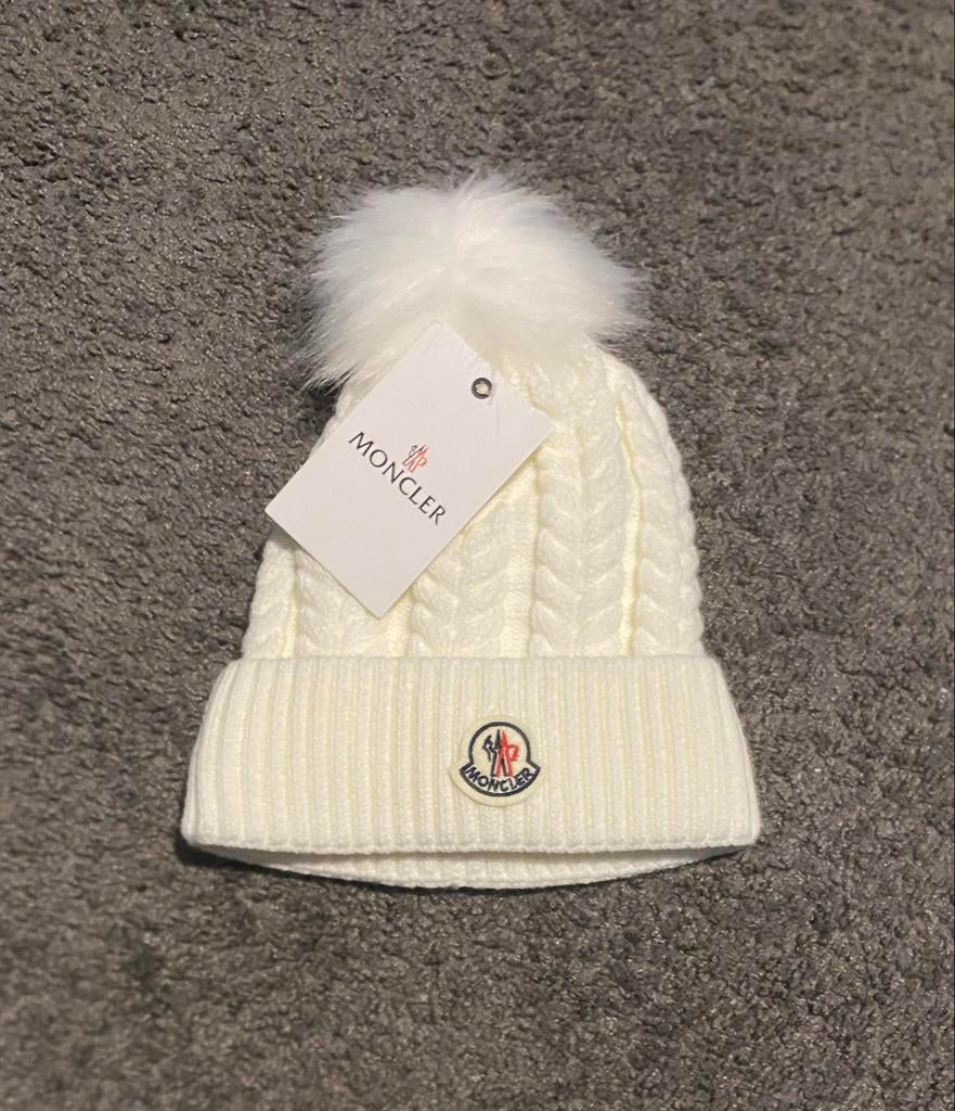 Nieuwe Moncler Muts met kaartje, Ophalen of Verzenden, Nieuw, One size fits all, Hoed
