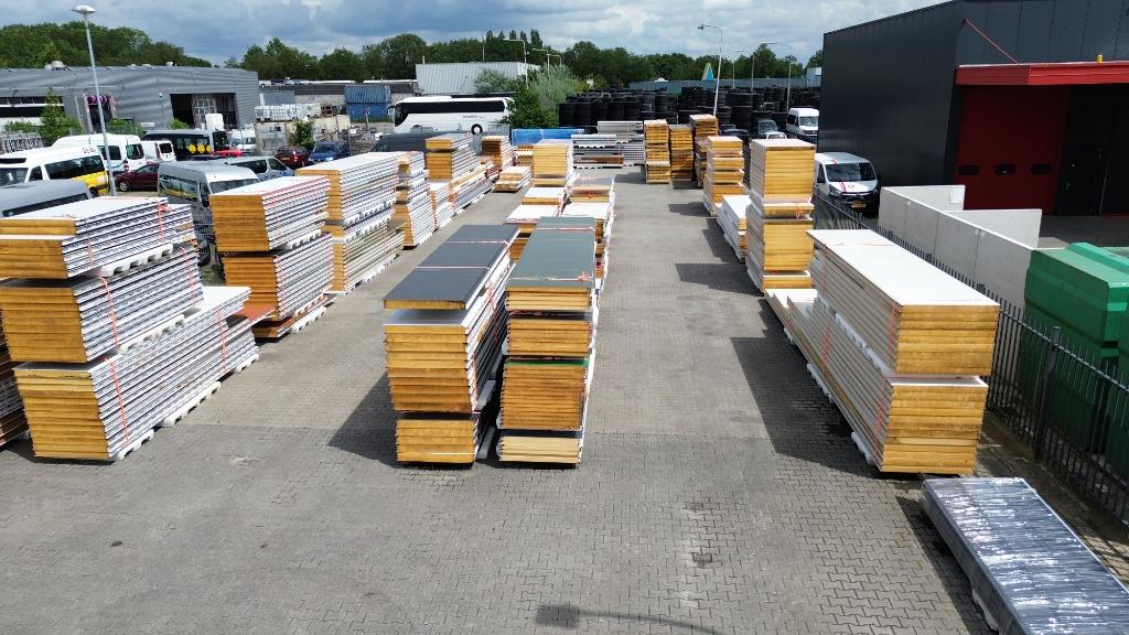 Sandwichpanelen, dakplaten, damwand, dakpanplaten, pir isola, Ophalen, Nieuw, Overige materialen, Minder dan 20 mm