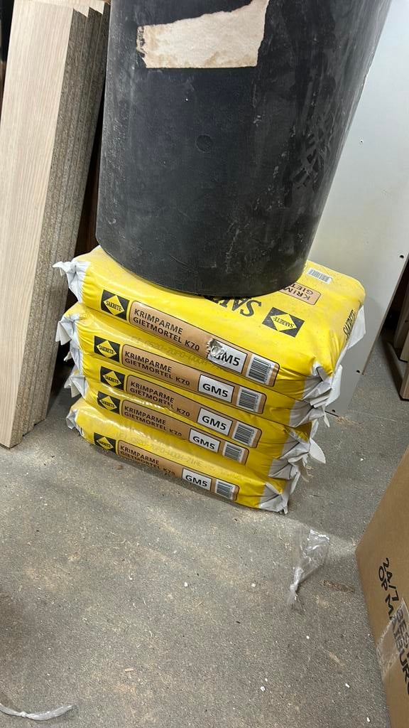 Gietmortel, Ophalen of Verzenden, Nieuw, Beton