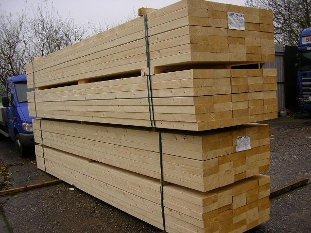 Scan. Vuren hout. C24 Goedgekeurd. Div maten / Lengtes, Ophalen, Nieuw