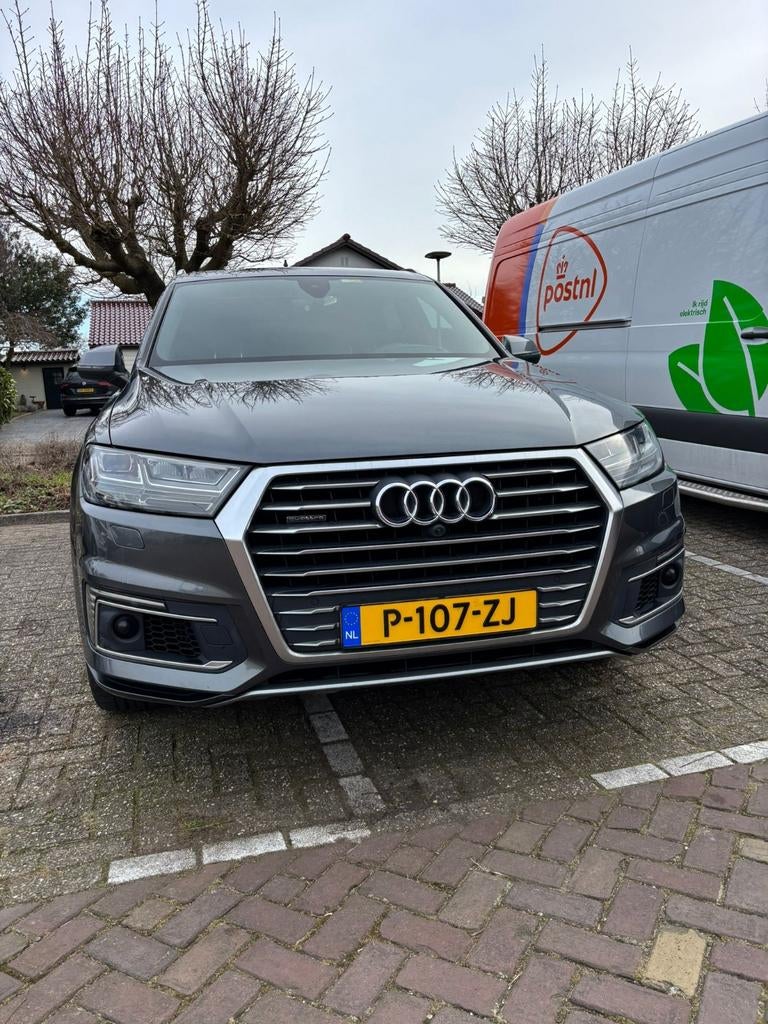 Audi Q7 3.0 TDI 374pk E-tron Quattro Tiptronic 2018 Grijs, 2420 kg, 463 pk, Particulier, SUV of Terreinwagen