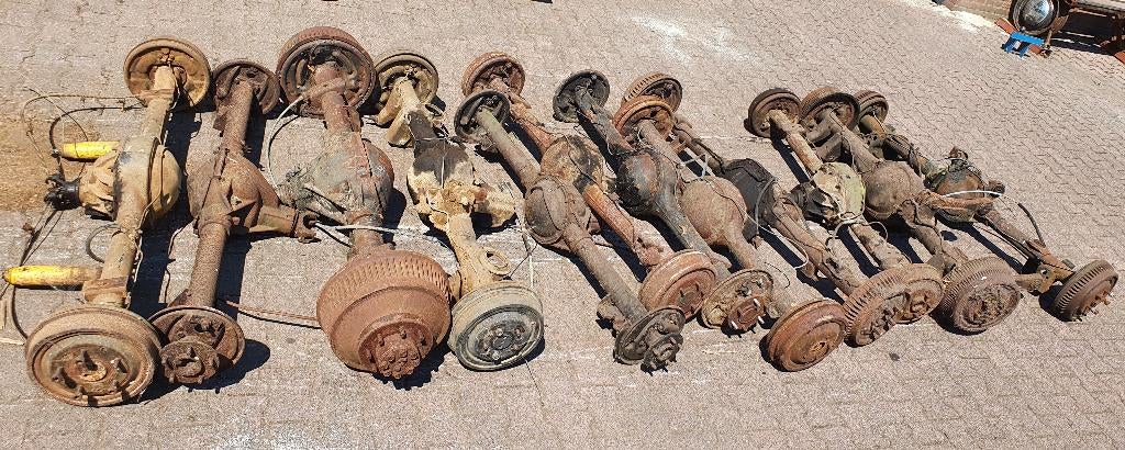 Voor-en achterassen Chevrolet, Ford etc, Ophalen, Gebruikt