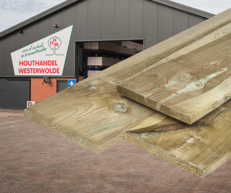 Tuinhout | Tuinpalen | Rabat | Hardhout | Tuinplank, Tuin en Terras, Palen, Balken en Planken, Ophalen, Planken, Nieuw, Hardhout