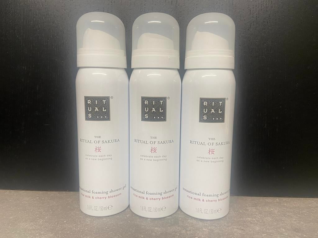 Rituals of Sakura foam 50ml, Ophalen of Verzenden, Nieuw, Bad & Douche
