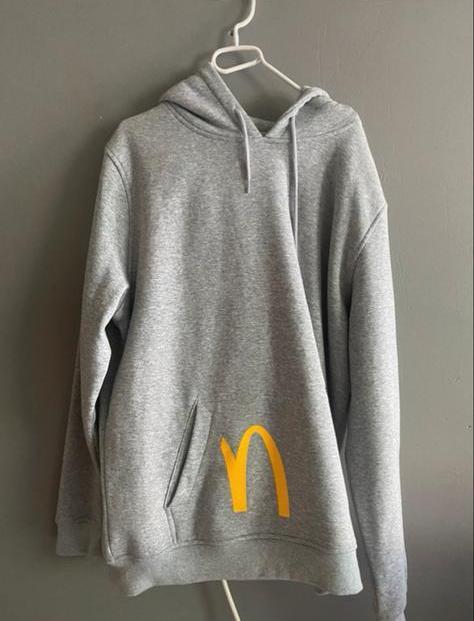 McDonalds Trainingspak Maat XL, Ophalen of Verzenden, Zo goed als nieuw, Maat 56/58 (XL), Grijs