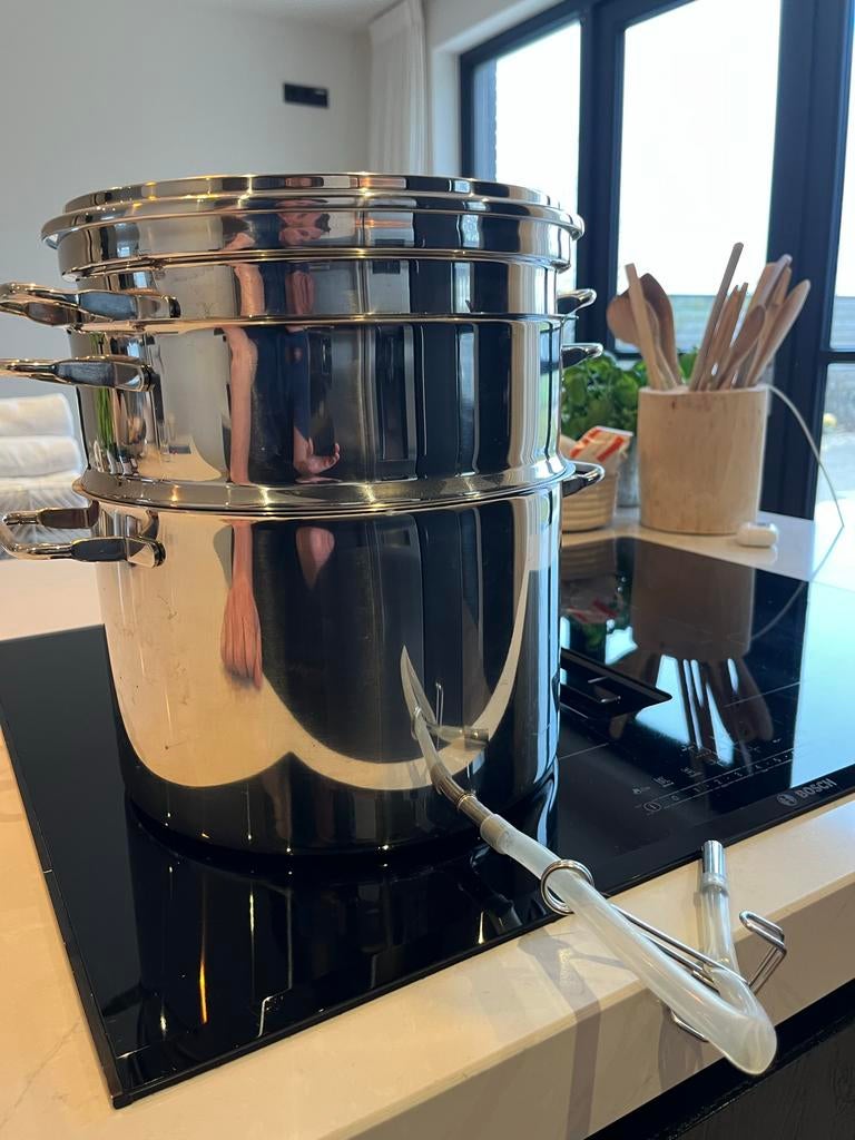 Nette WFG Crommargan sap pan, Huis en Inrichting, Ophalen, Inductieplaat, Pannenset, Zo goed als nieuw