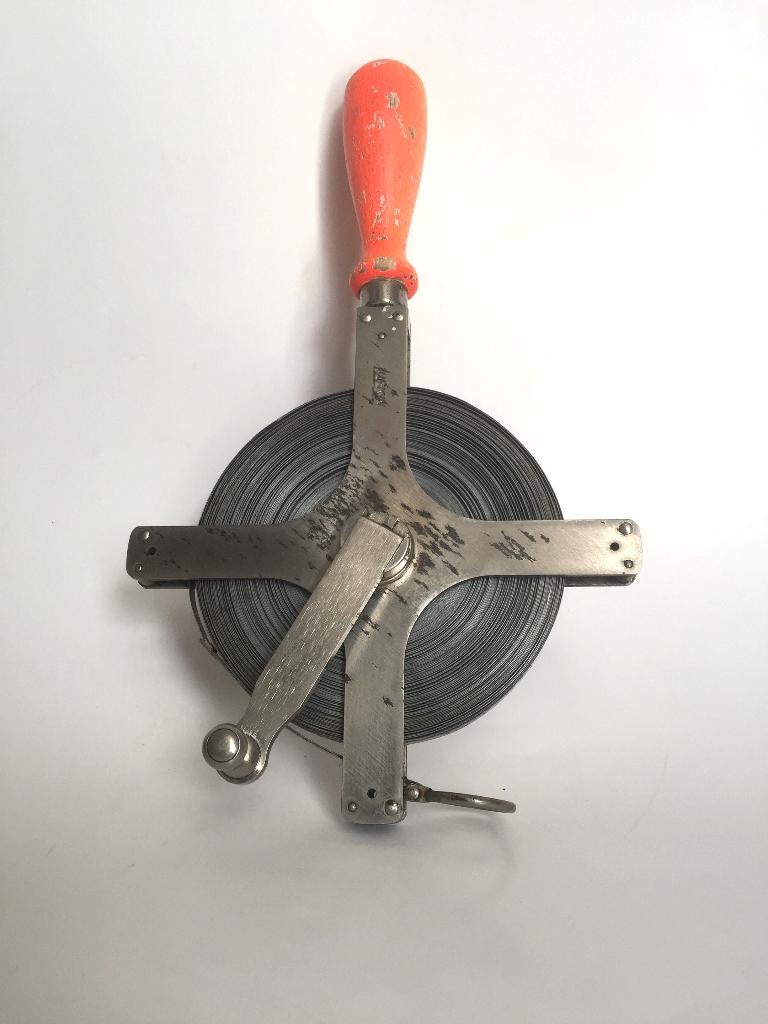 Lufkin metalen meetlint meetband, 30 meter, Ophalen of Verzenden, Gebruikt, Afstand