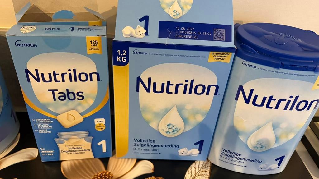 Nutrilon voeding, Kinderen en Baby's, Babyvoeding en Toebehoren, Ophalen of Verzenden, Zo goed als nieuw, Overige typen