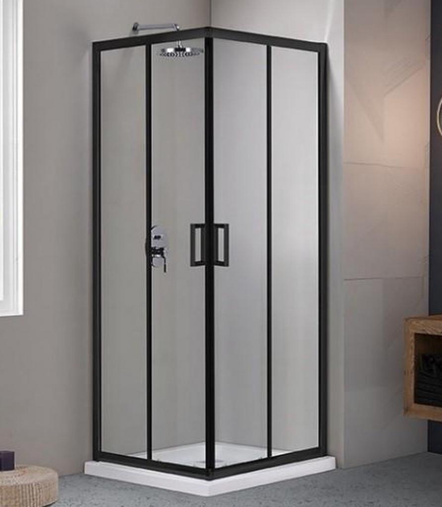 Douchecabine 2 schuifdeuren 80x80x200 cm, Ophalen, Zo goed als nieuw