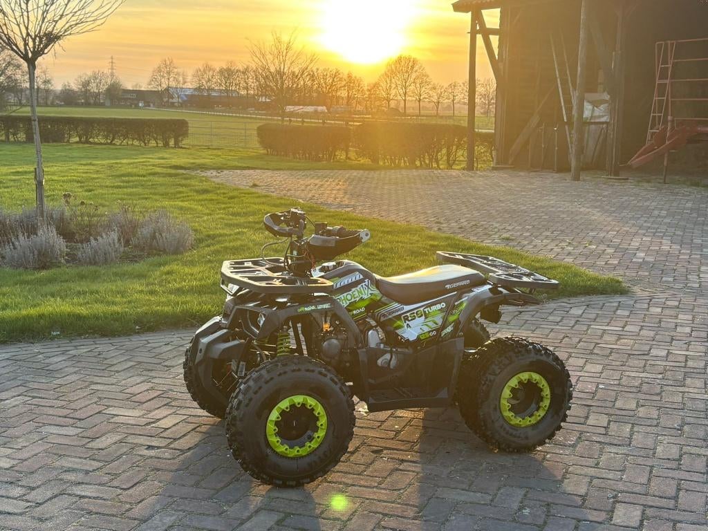 Kinderquad Rugby 125cc semi automaat RS8 Green, Ophalen, Gebruikt