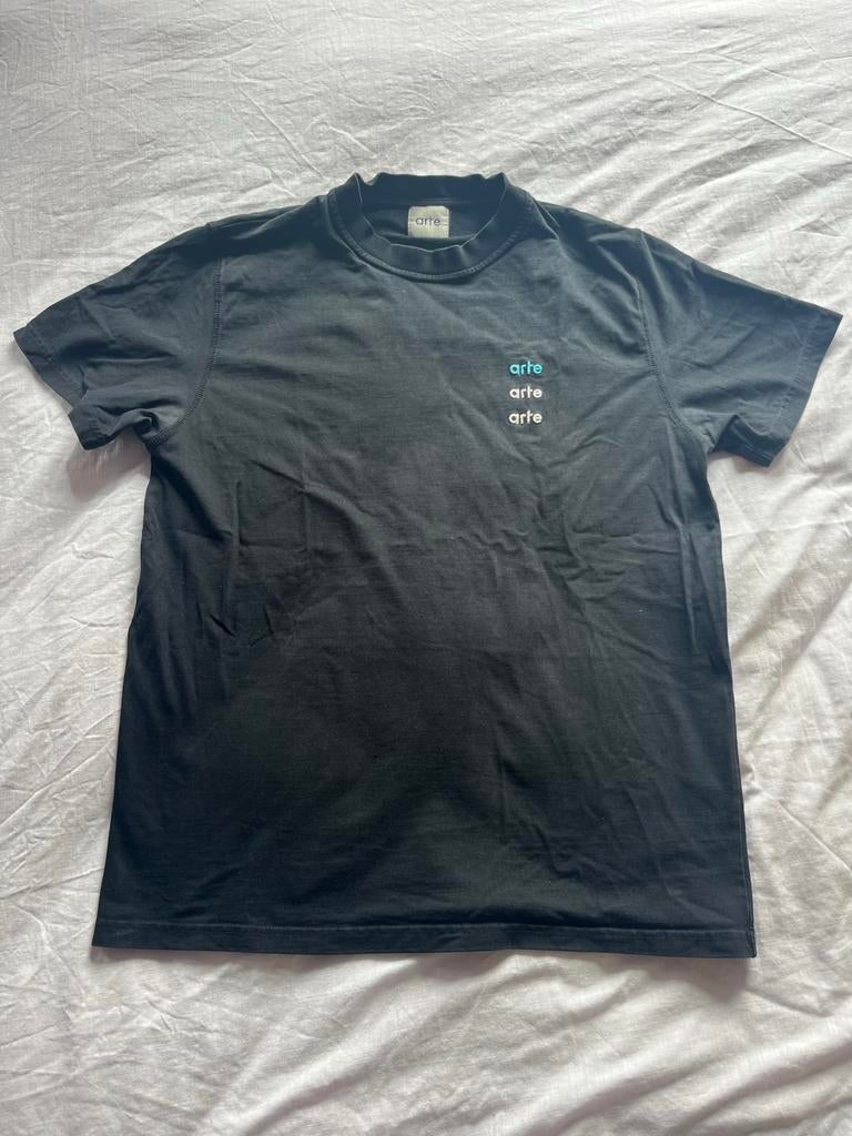 Arte T-shirt van dikke stof - Maat M, Kleding | Heren, T-shirts, Ophalen of Verzenden, Gedragen, Maat 48/50 (M), Zwart