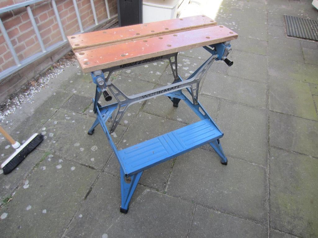workmate B en D, Doe-het-zelf en Verbouw, Werkbanken, Ophalen, Zo goed als nieuw, Minder dan 70 cm, Inklapbaar