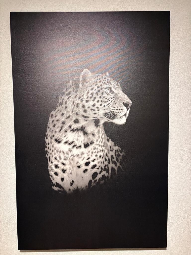 The black panter 115 x 75 cm in nieuwstaat, Huis en Inrichting, Woonaccessoires | Schilderijen, Tekeningen en Foto's, Ophalen of Verzenden