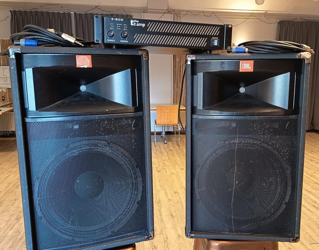 JBL TR125 Speakers 15” + Hoorn, Ophalen of Verzenden