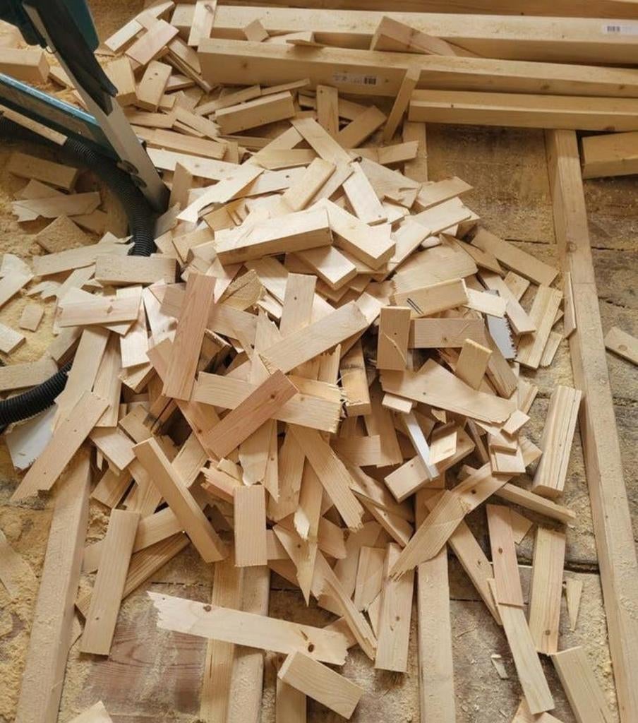 Stookhout haarhout, Minder dan 3 m³, Ophalen