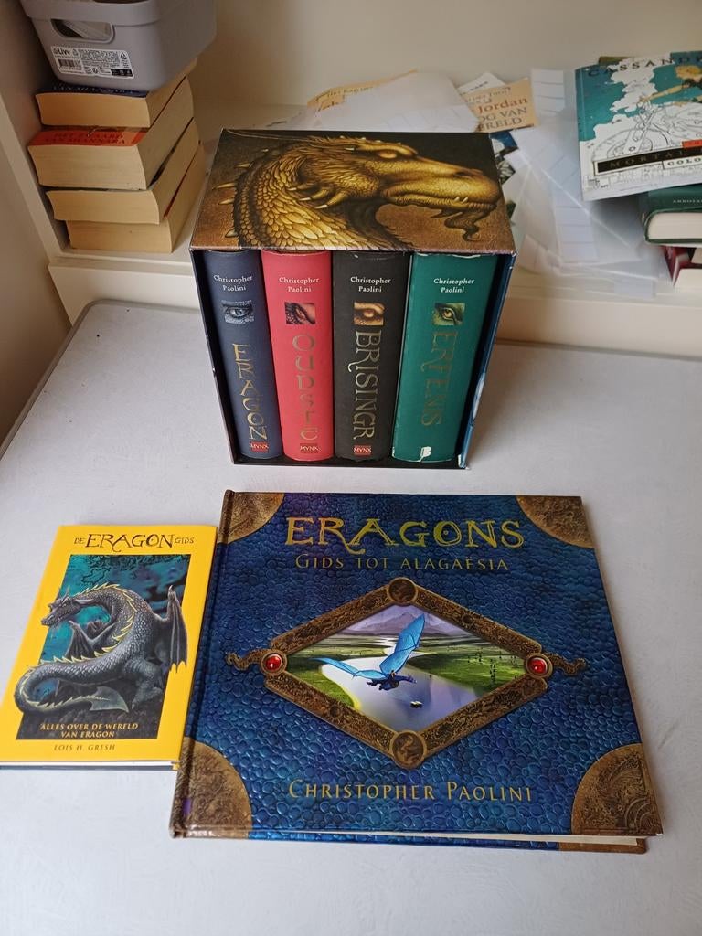Eragon boekenset, Boeken, Ophalen of Verzenden, Gelezen, Christopher Paolini