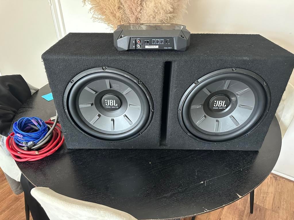 Jbl 1220b dual 2x 1000 watt, Auto diversen, Ophalen, Zo goed als nieuw