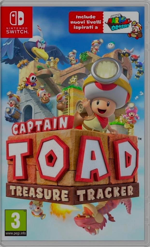 Captain Toad: Treasure Tracker - Nintendo Switch, Puzzel en Educatief, 1 speler, Ophalen of Verzenden, Zo goed als nieuw