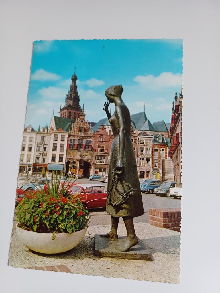 Ansichtkaart Nijmegen, Mariken van Nimwegen, Ophalen of Verzenden, 1960 tot 1980, Ongelopen, Gelderland