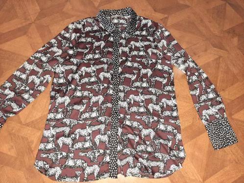 Jake's blouse met luipaarden maat 38, Kleding | Dames, Ophalen of Verzenden, Zo goed als nieuw, Maat 38/40 (M), Overige kleuren