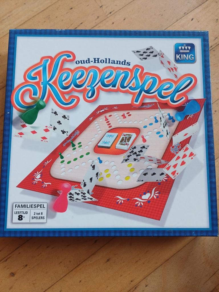 Oud-Hollands Keezenspel van King, 2 tot 8 spelers, Ophalen of Verzenden