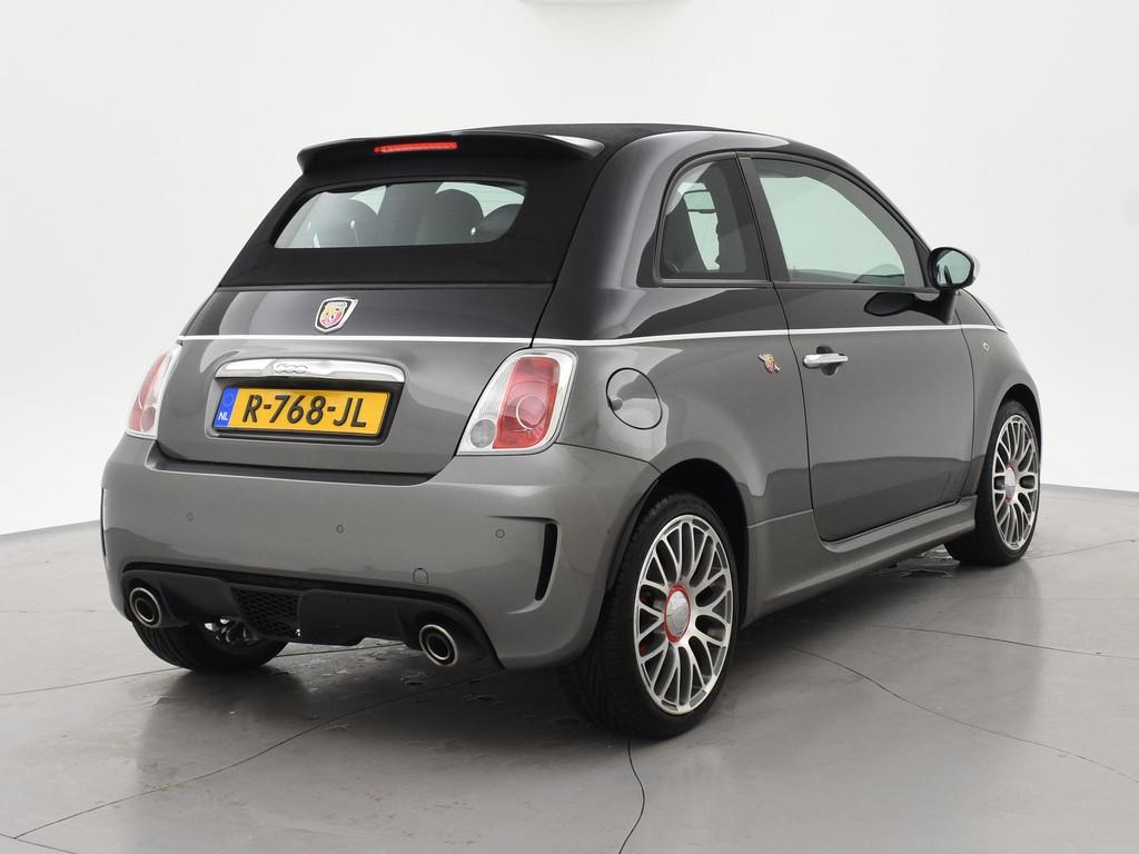 Fiat 500 C ABARTH 1.4 T-JET 135 PK TWO-TONE + ZWART LEDER |, Voorwielaandrijving, Euro 6, 4 cilinders, Cabriolet