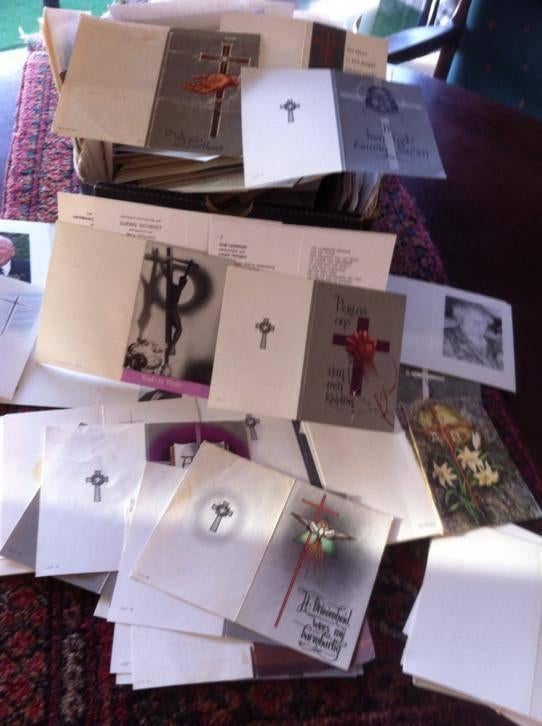 100 Bidprentjes, Verzenden, Bidprentje