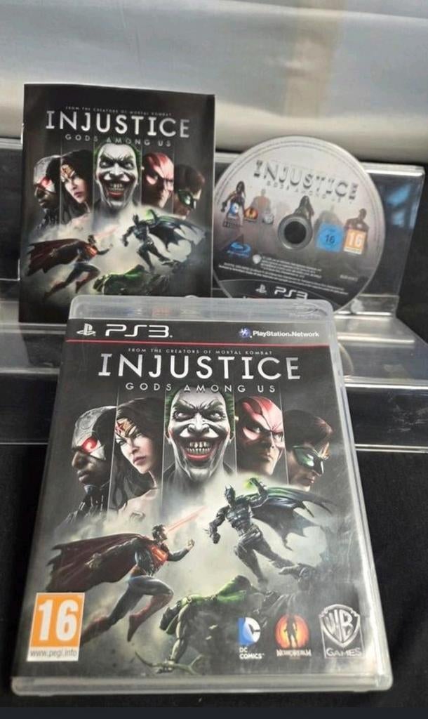 Injustice: Gods Among Us - PS3 (Compleet met boekje), Vechten, 2 spelers, Ophalen of Verzenden, Zo goed als nieuw