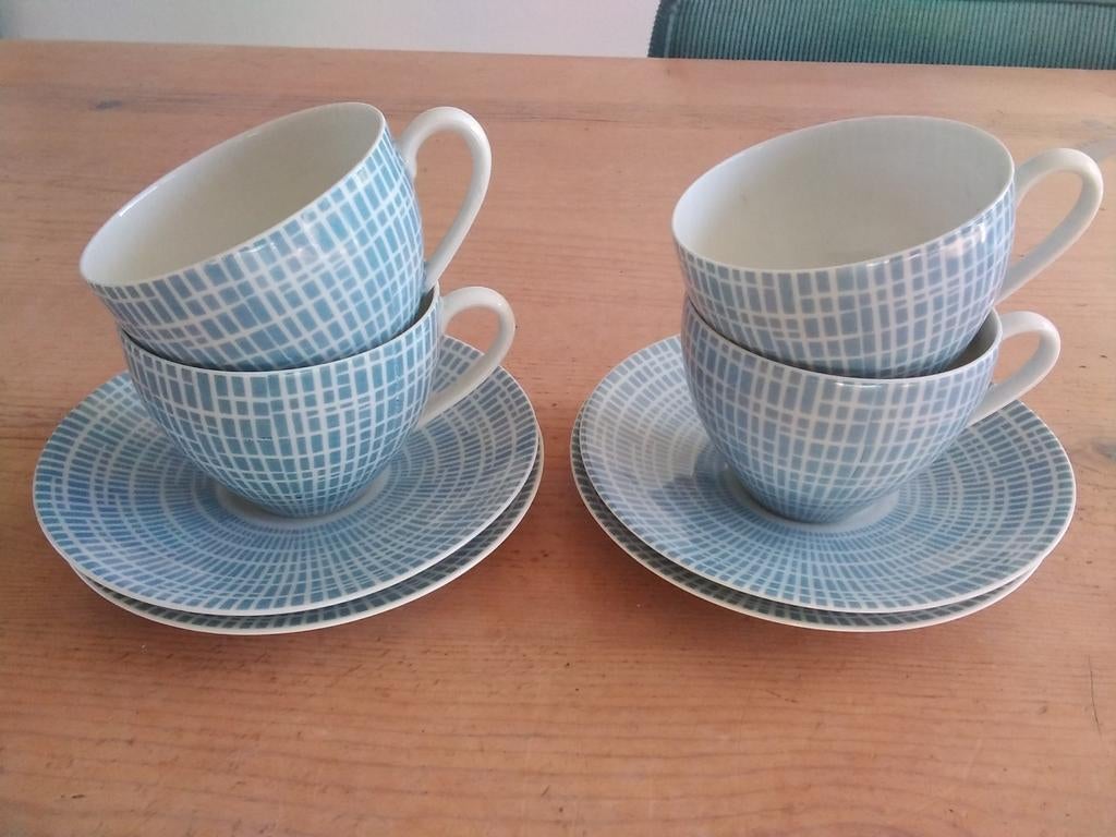 Arzberg Form 2000 Bastdekor kop en schotels, Huis en Inrichting, Keuken | Servies, Verzenden, Zo goed als nieuw, Overige stijlen