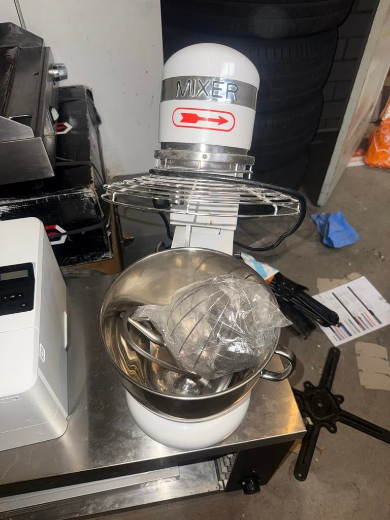 GGM Gastro Food Mixer PRMTH7 - 7L professionele mixer, 4 liter of meer, Ophalen, Gebruikt, 3 snelheden of meer