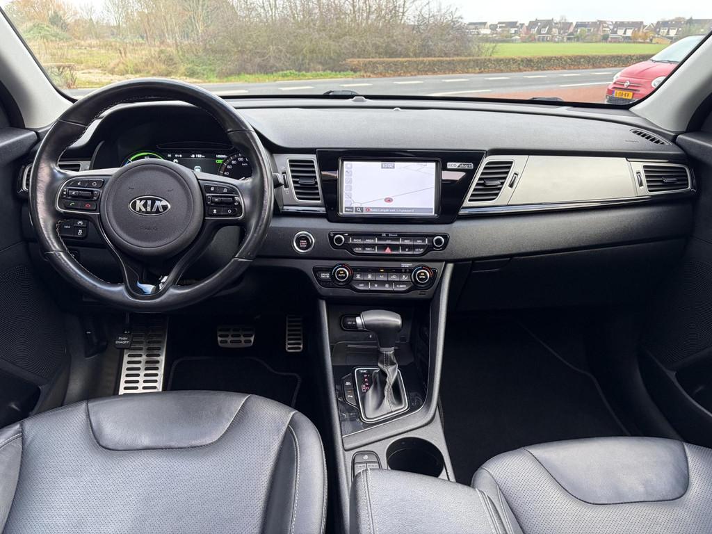 Kia Niro 1.6 GDi PHEV DynamicLine PANO | KLIMA | LEER | NAVI, Auto's, Kia, 77 km/l, Gebruikt, Leder en Stof, Plug-in hybride