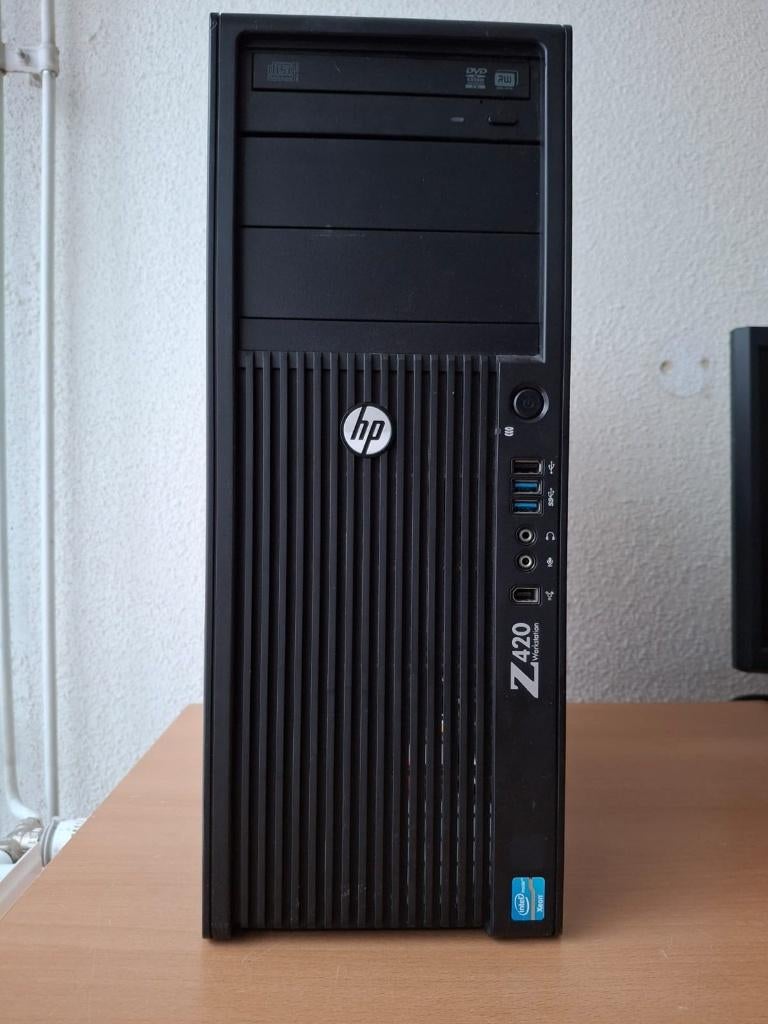 Te koop: HP Z420 werkstation, Ophalen, Gebruikt, Intel Xeon, HP Desktop