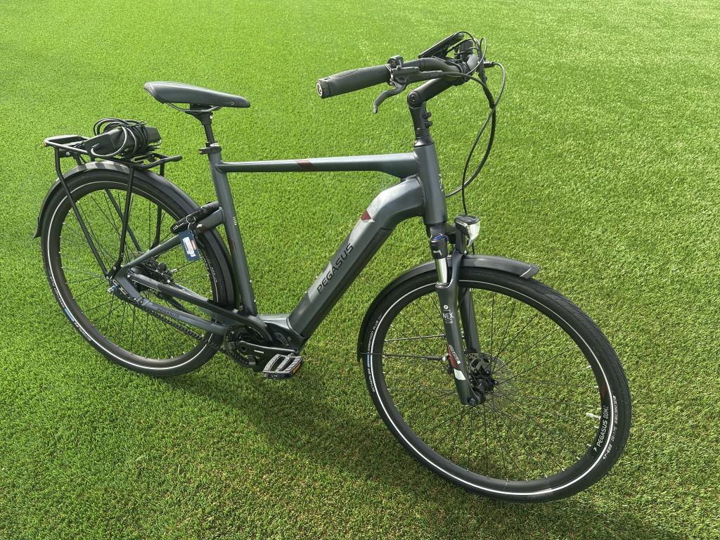 Pegasus opero Evo 5 elektrische Herenfiets belt Drive ✅, Versnellingen, Niet ingevuld, Zo goed als nieuw, Niet ingevuld