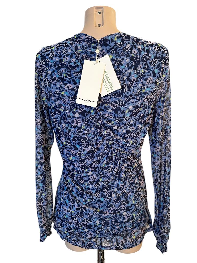 Fabienne Chapot shirt lange mouw NIEUW XL, Blauw, Maat 46/48 (XL) of groter, Nieuw, Ophalen of Verzenden