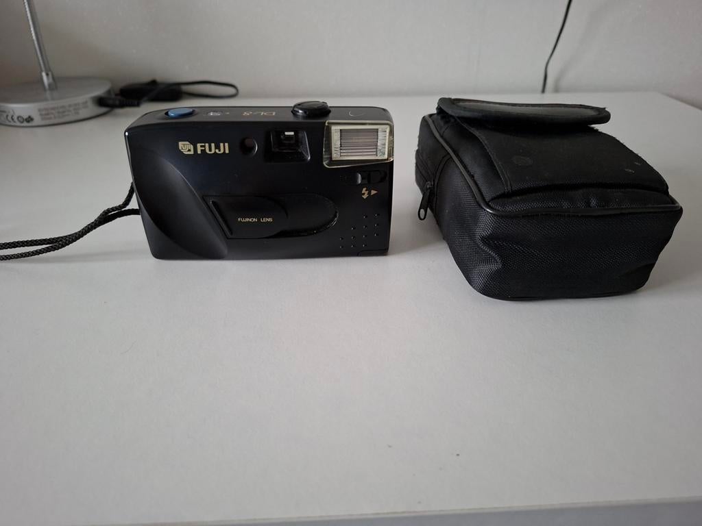 Fotocamera Fuji DL-8 geschikt voor fotorolletjes., Audio, Tv en Foto, Fotocamera's Analoog, Ophalen of Verzenden, Compact, Fuji